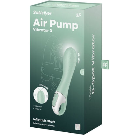 Satisfyer - Air Pump Vibrator 3 Aufblasbarer g-Punkt Mint