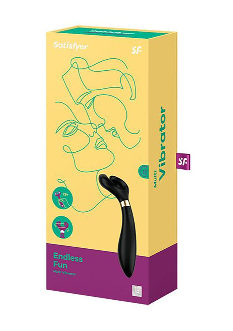 Satisfyer Endless Fun Schwarz 21 x 4,3 cm