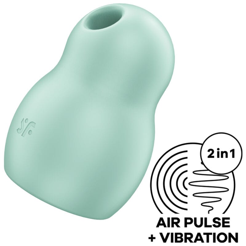 Satisfyer - Pro to Go 1 Doppelter Luftpulsstimulator & Vibrator Grün