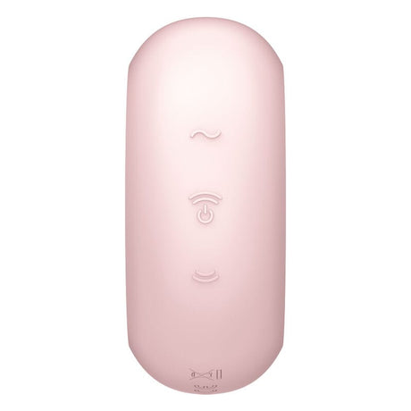 Vibrator Pro to Go 3 Doppelter Luftpulsstimulator & Rosa.3
