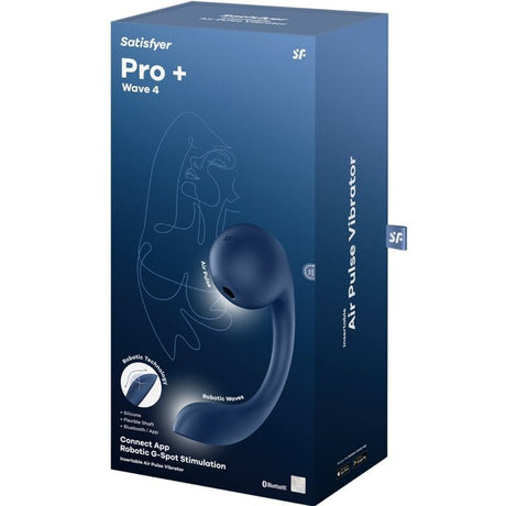 Vibrator Pro+ Wave -Spot & Air Pulse Stimulator Kostenlose App Dunkelblau.5