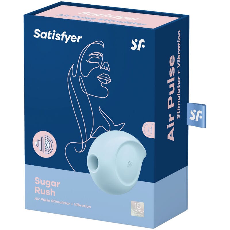 Satisfyer - Sugar Rush Air Pulse Stimulator & Vibrator Blau