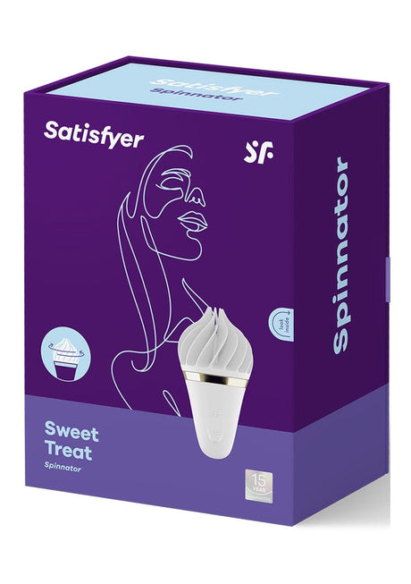 Satisfyer Sweet Treat Spinnator Weiß