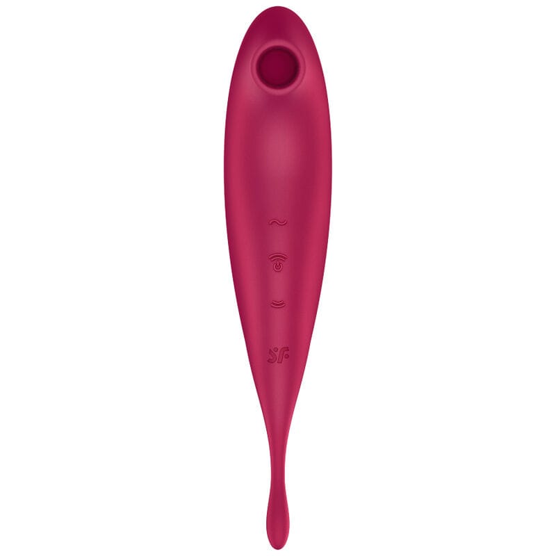 Satisfyer - Twirling Pro+ Air Pulse Stimulator & Vibrator App Rot