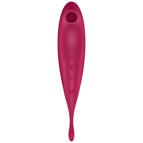 Satisfyer - Twirling Pro+ Air Pulse Stimulator & Vibrator App Rot