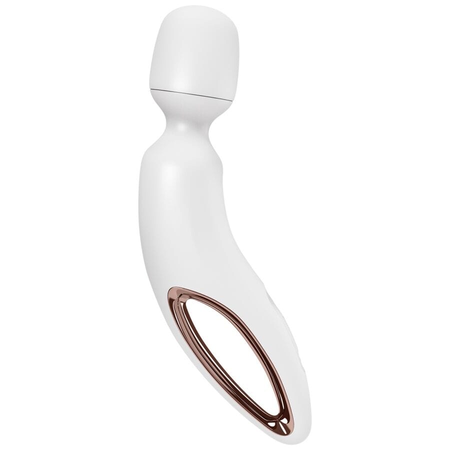 Vibrator Wand Erland Vibrierendes Weiss Weiß.2