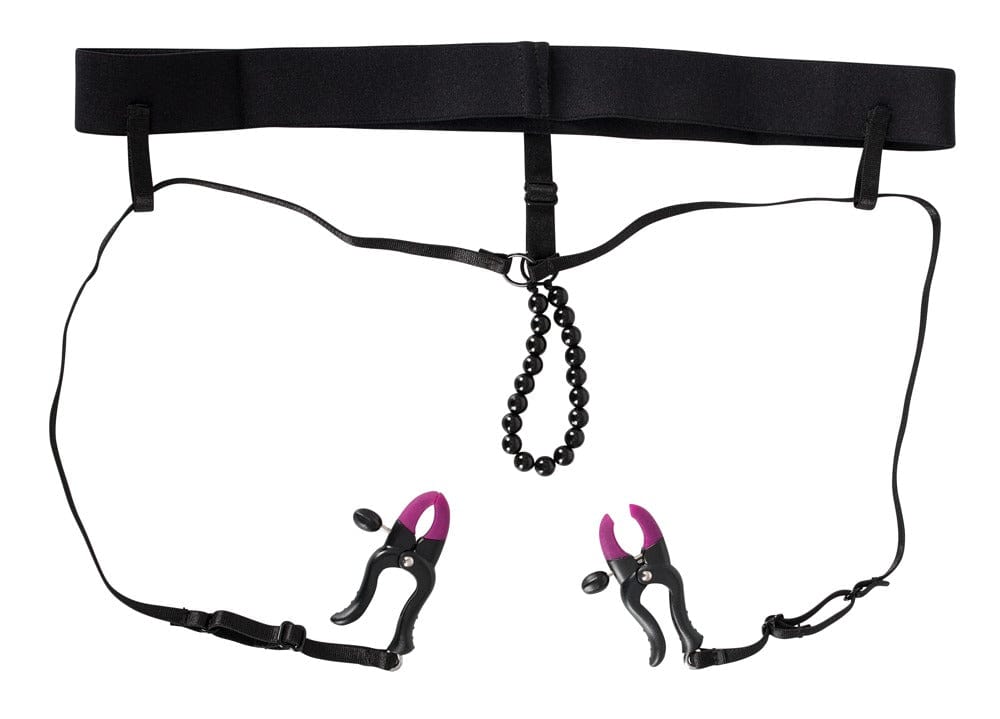 Schamlippenklemmen mit String