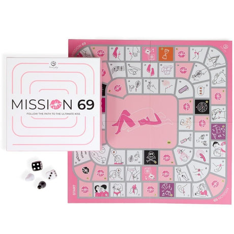 Secret Play - Brettspiel für Paare "mission 69"
