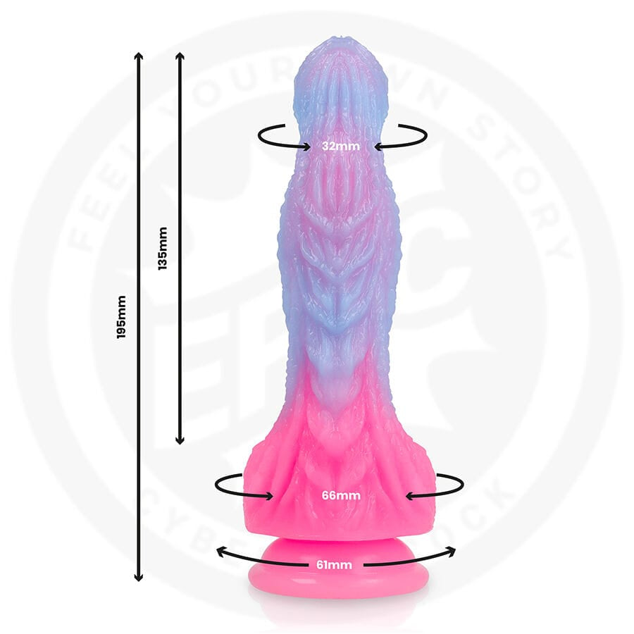 Dildo Selara Dawn Fantasy Mehrfarbig 13,5 x Ø 4 cm – Ansicht 2