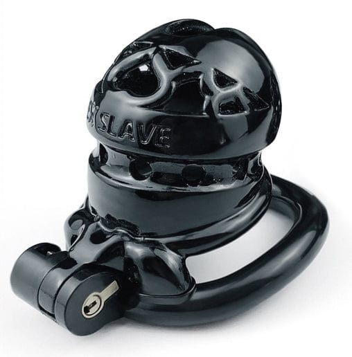 Sex Slave Keuschheitsgürtel M 6.5 x 3.5cm Schwarz