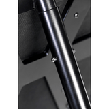 Sexmöbel Master Series Andreaskreuz Deluxe freistehend mit verstellbarem Winkel Schwarz 183,4 cm – Ansicht 6