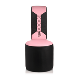 Sexmöbel Stiletto Sessel in Schuhform Holz und Schaum Schwarz und Pink 90,8 cm – Ansicht 2