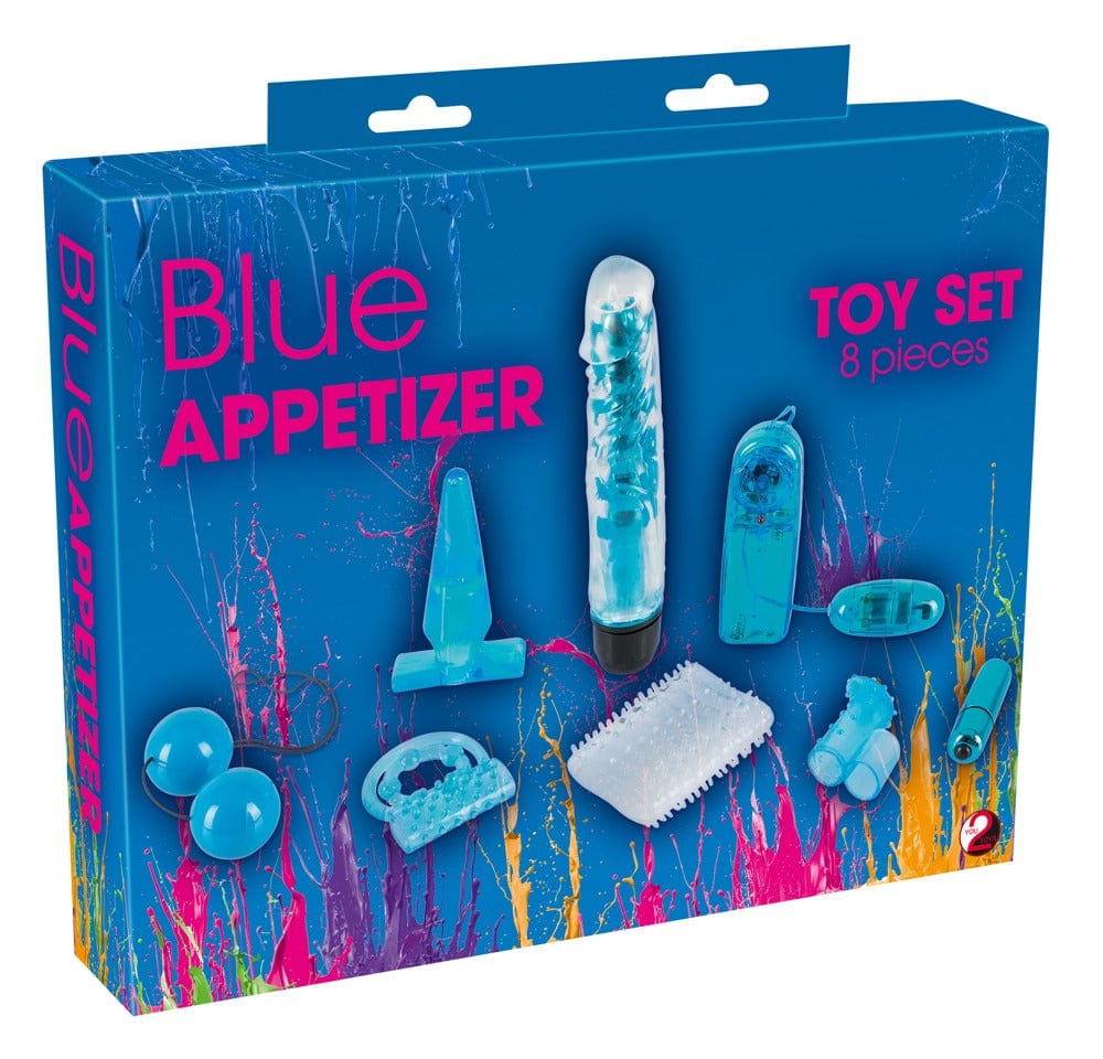 Sexspielzeug Blaues Set 8-teilig