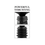 Sextoy Body Dock Thruster Dildoklemme mit 7 Push-Modi Schwarz