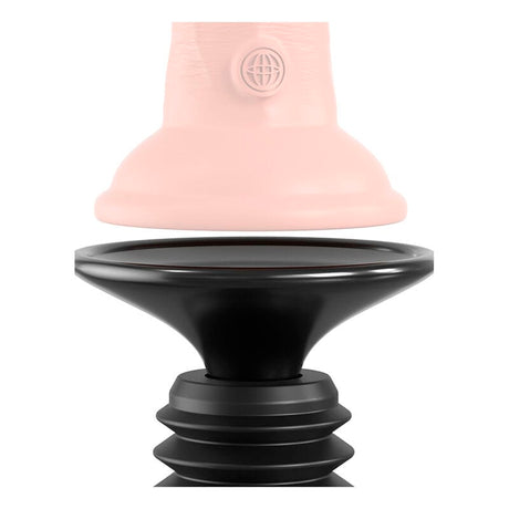 Sextoy Body Dock Thruster Dildoklemme mit 7 Push-Modi Schwarz