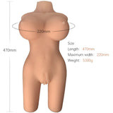 Sextoy Realistisches Weibliches Torsomodell 6