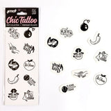 Sextoy Secret Play Set mit 10 Temporren Tattoos aus der Spicy Collection