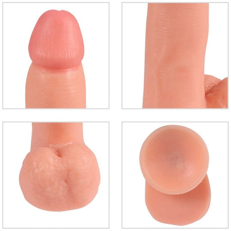 Shequ - Adam Vibratordildo mit Fernbedienung 21 cm
