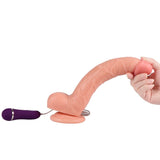 Vibrator Optimus Vibrierender mit Fernbedienung 28 cm.4