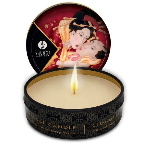 Massageöl Mini Caress by Candlelight Display Massagekerzen 30 ml.3