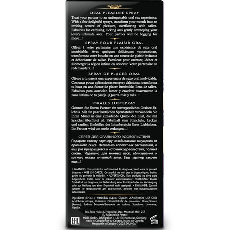 Intimpflege Waves Lustiges Spray zum Oralen Verführerischer Exotischer Früchte 20 ml.3