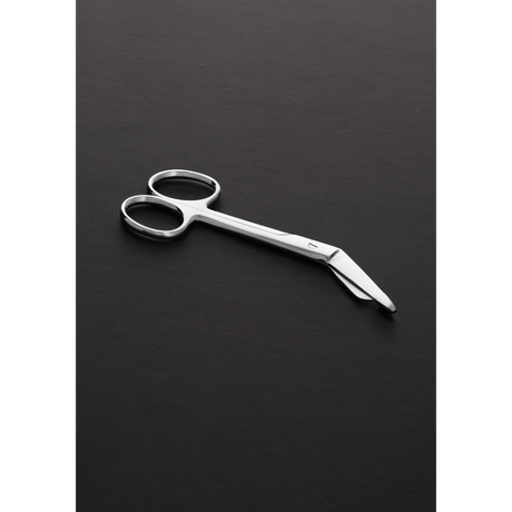 Sicherheitsschere aus Edelstahl Silber 14,5 cm
