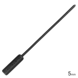 Silicone Noir 5mm Flexible Urethral Sound