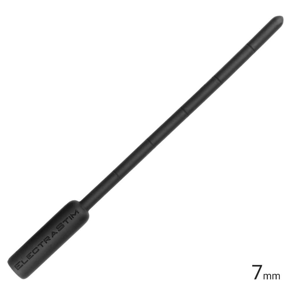 Silicone Noir 7mm Flexible Urethral Sound