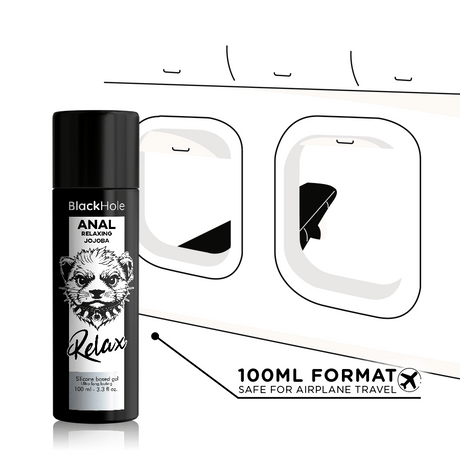 Silikon-Gleitgel Anal Entspannende Jojoba Relax Silikonbasis 100 ml