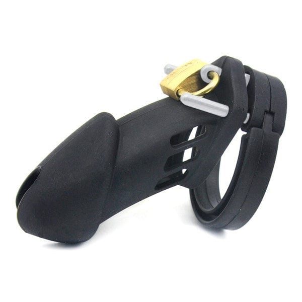 Silikon-Keuschheitsgürtel Bran 9 x 3cm Schwarz