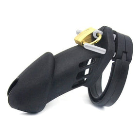 Silikon-Keuschheitsgürtel Bran 9 x 3cm Schwarz