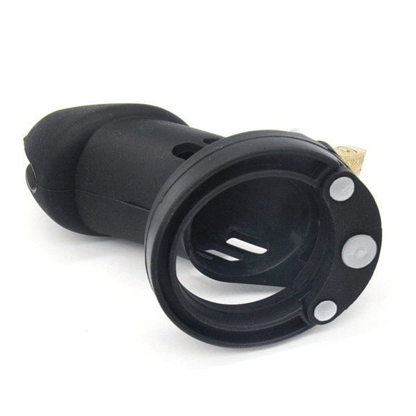 Silikon-Keuschheitsgürtel Bran 9 x 3cm Schwarz