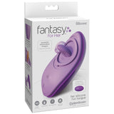 Silikon-Zungen-Auflegevibrator Lila 13 cm – Ansicht 5