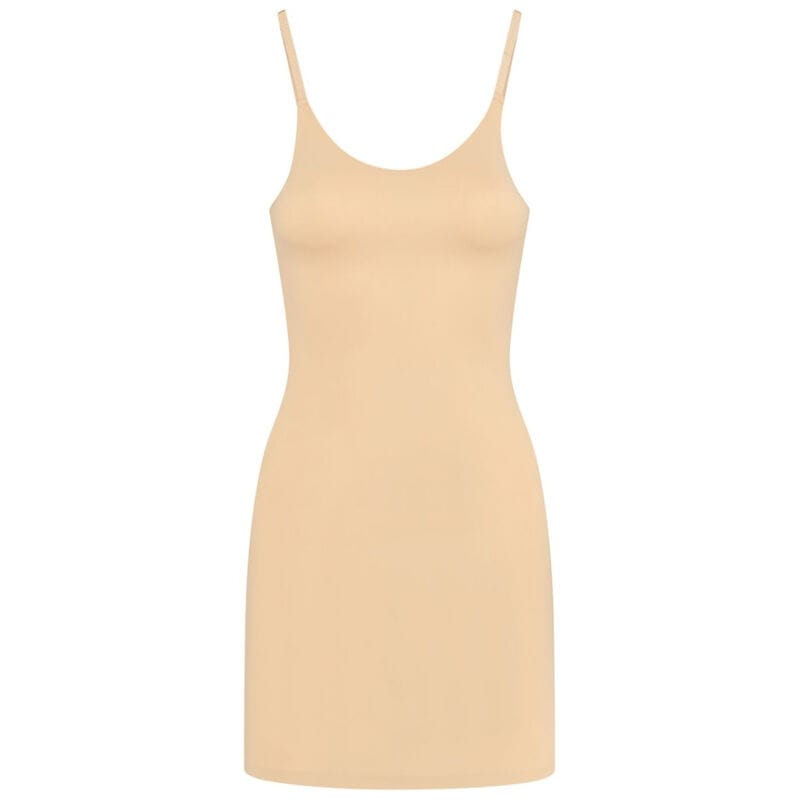 Single Minikleid Unsichtbar Beige Größe M – Ansicht 3