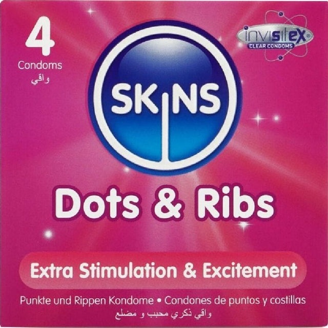 Kondom Dots & Ribs Premium-Kondome -Pack