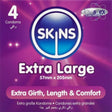Kondom Extra Grosse Premium-Kondome Packung 4