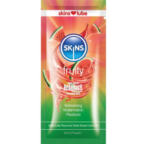 Gleitgel Fruchtiges Wasserbasis-Glätter Wassermelone Einzeldosierung 5 ml