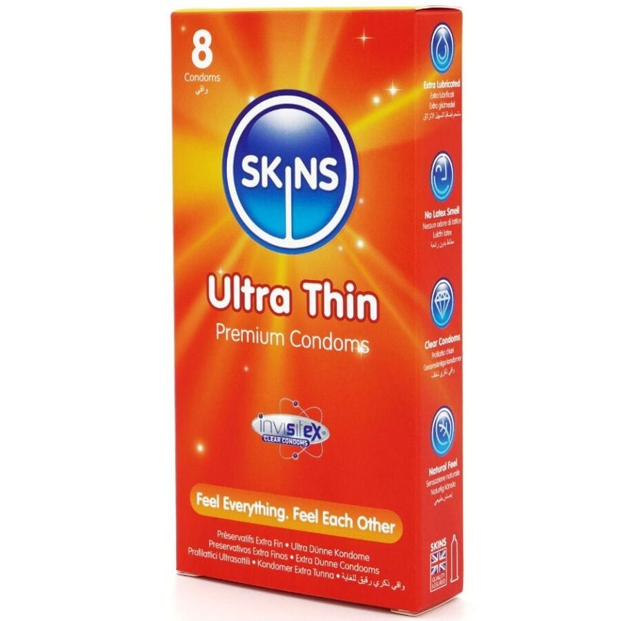 Kondom Ultra Dünne Premium-Kondome Packung 8.1