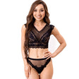 Slip Fashion Elin Lc 20212 Bh + Höschen Schwarz S/M