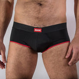 Slip Ms24r Kurze Unterhose Dunkelrot XL