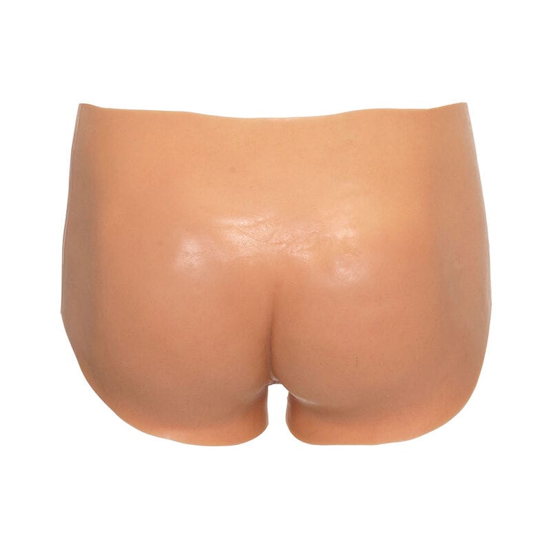 Slip Verborgene Begierde Alter Ego Offene Vagina Brief Hochgeschnittenes Fleisch Hautfarbe