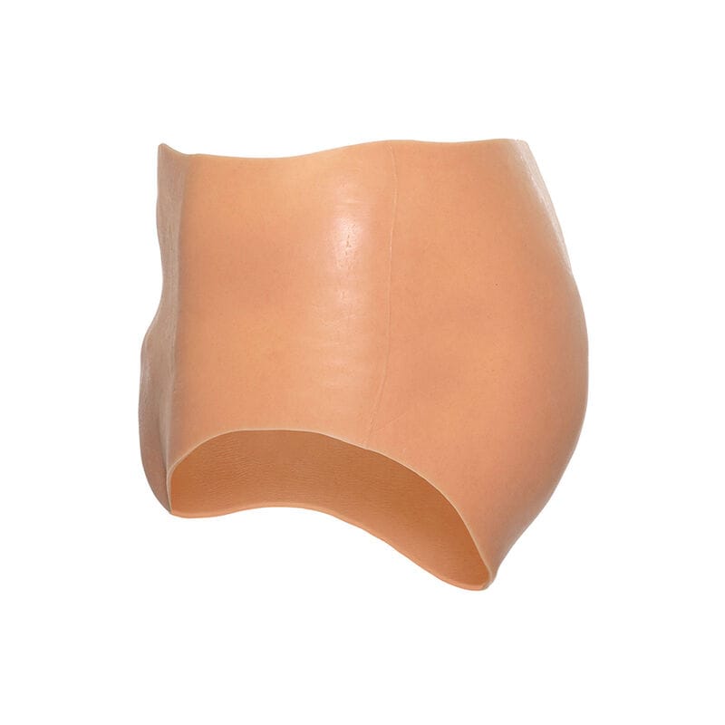 Slip Verborgene Begierde Alter Ego Offene Vagina Brief Hochgeschnittenes Fleisch Hautfarbe