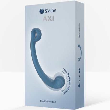 Snail Vibe - Axi Vibrierender Massagestab Blau