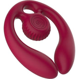Vibrator Gizi Duo Paarstimulator Fernbedienung Burgund.1