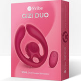 Vibrator Gizi Duo Paarstimulator Fernbedienung Burgund.7