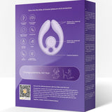 Vibrator Gizi Duo Paarstimulator Fernbedienung Lila.8