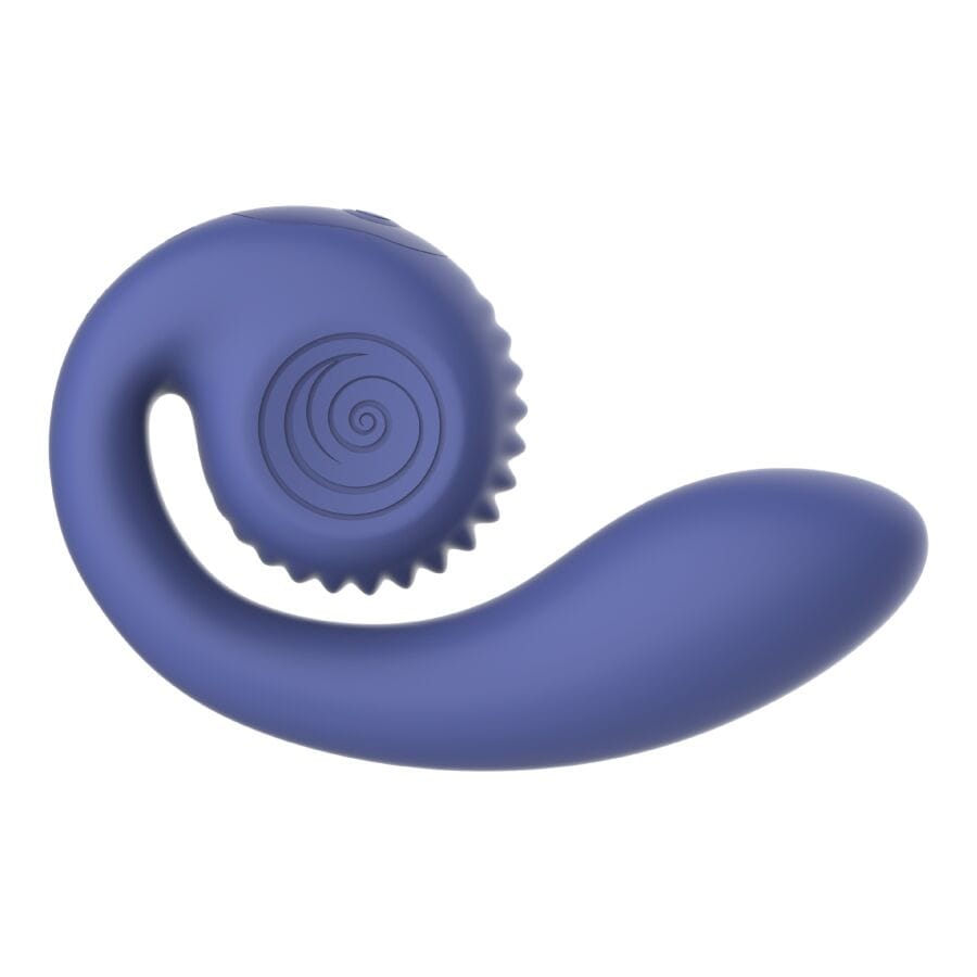 G-Punkt-Vibrator Gizi Lite Dual g-Punkt- & Klitorisvibrator (Lila) 12 cm