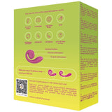 G-Punkt-Vibrator Gizi Lite Dual g-Spot & Clitoral Pink 12 cm.4