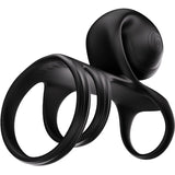 Penisring Jovi Arc Couple Ring Fernbedienung Schwarz Ø 5 cm.3