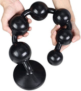 Somass-Kugeln L 48 x 6.8 cm Schwarz